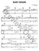 Baby Grand piano sheet music cover